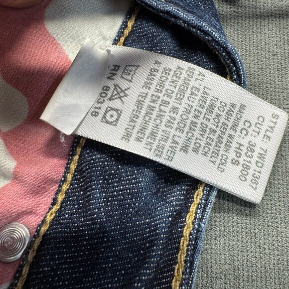 Lucky Brand Gene Montesano Bootcut Jeans Womens 14 Long Dark Wash - Picture 10 of 12